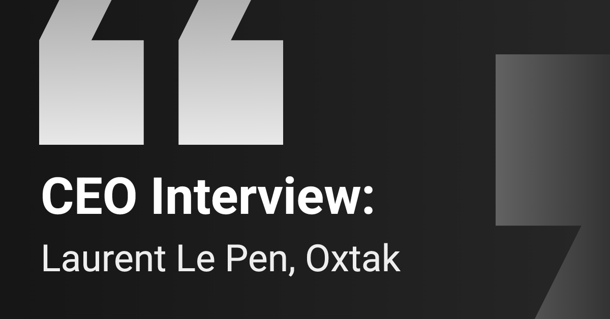 CEO Interview: Oxtak
