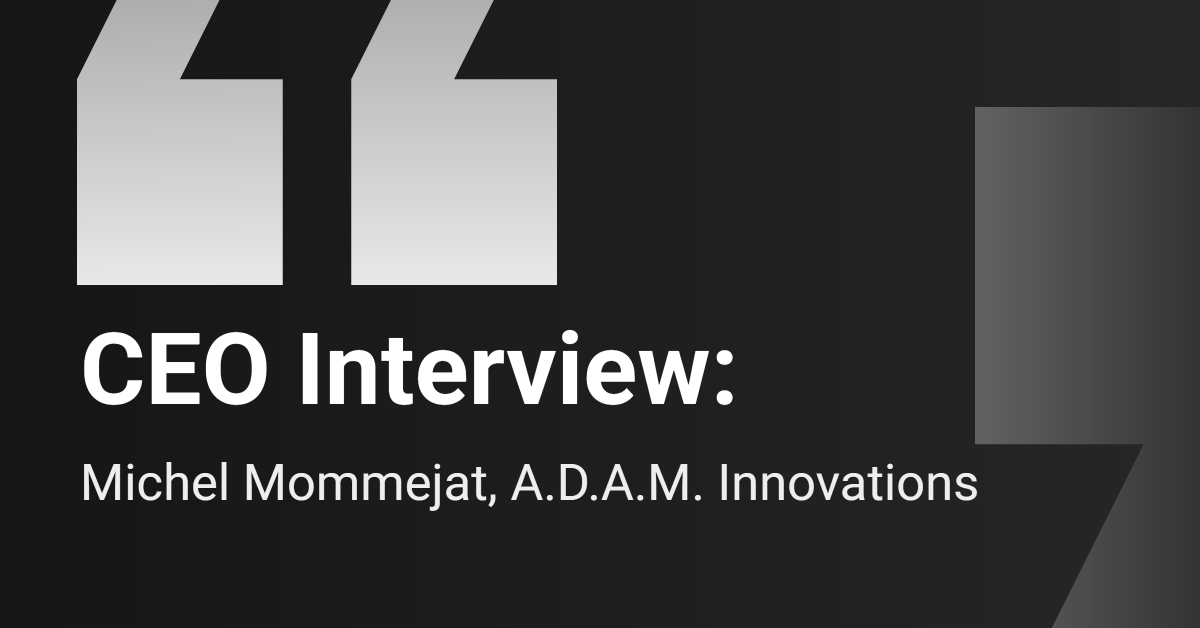 CEO Interview: A.D.A.M. Innovations