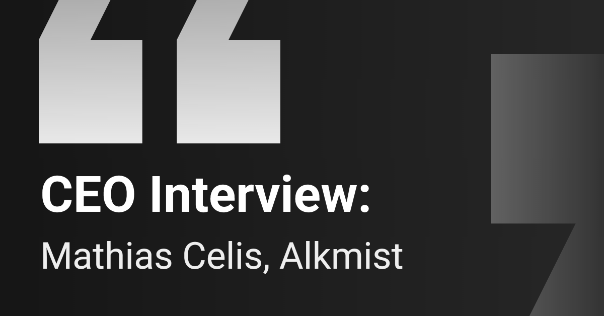 CEO Interview: Alkmist