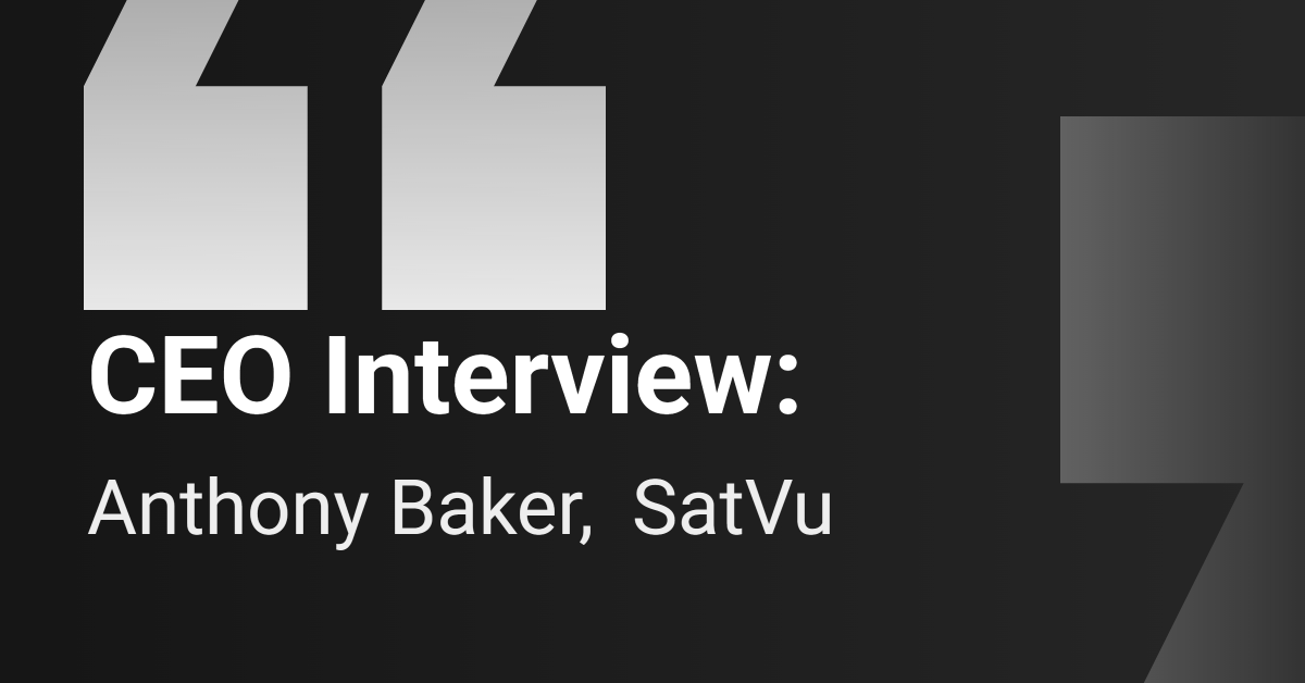 CEO Interview: SatVu