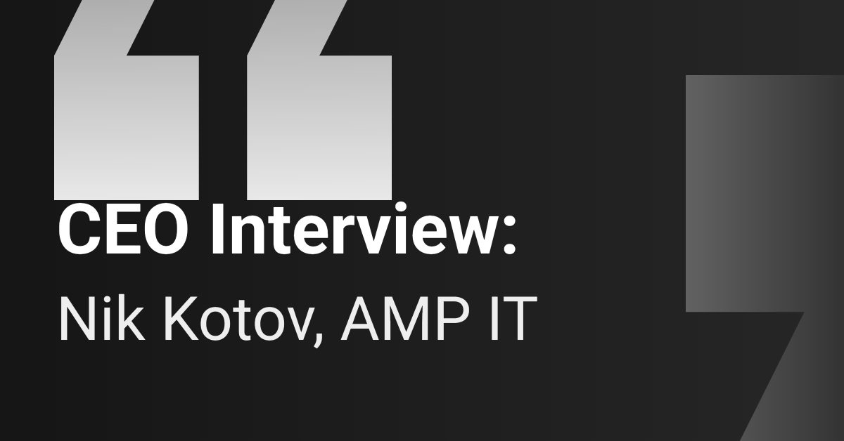 CEO Interview: AMP IT