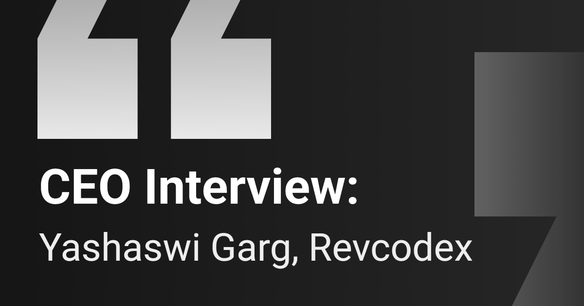 CEO Interview: Revcodex