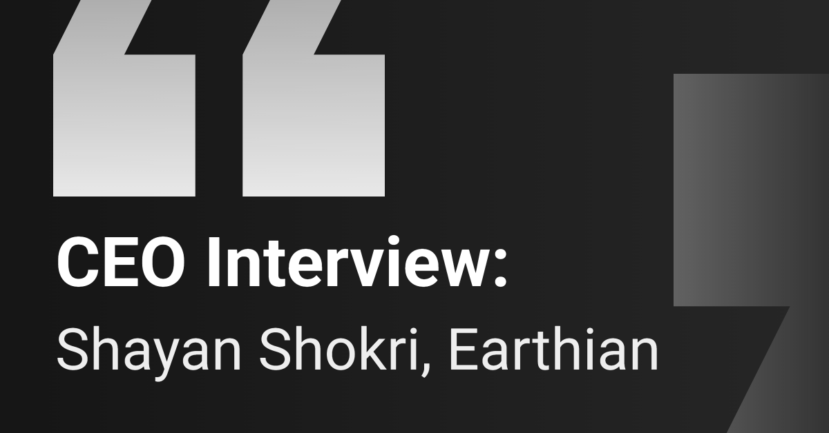 CEO Interview: Earthian