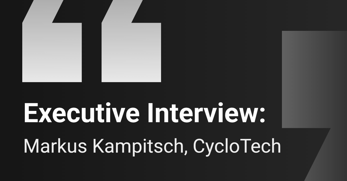 Executive Interview: CycloTech