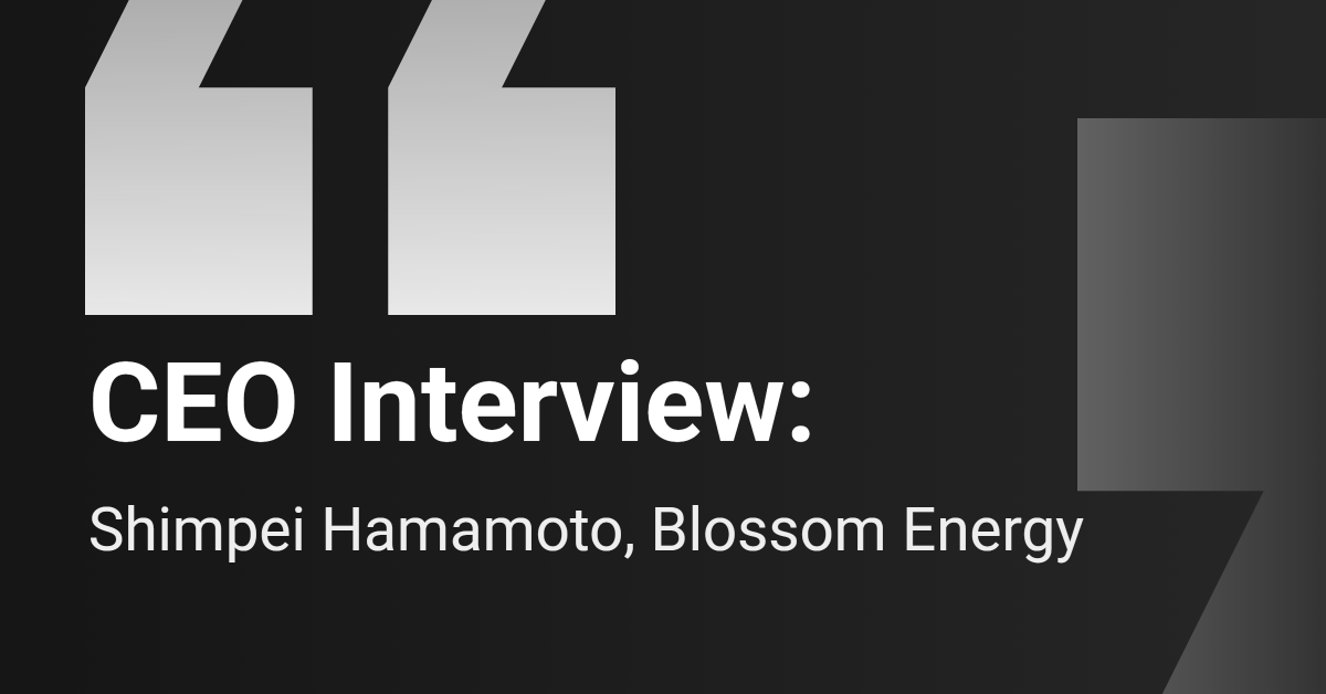 CEO Interview: Blossom Energy