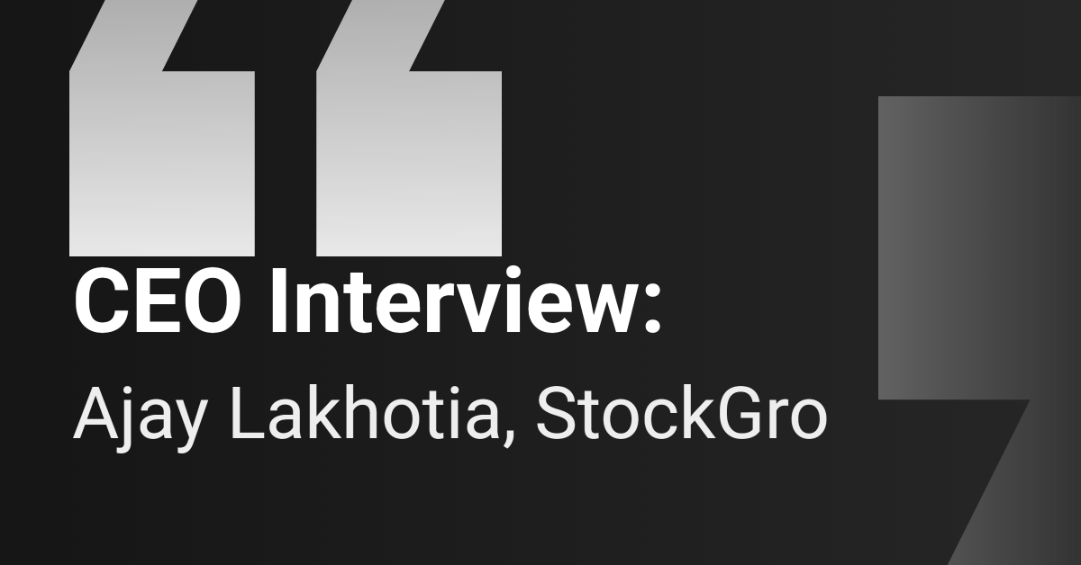 CEO Interview: StockGro