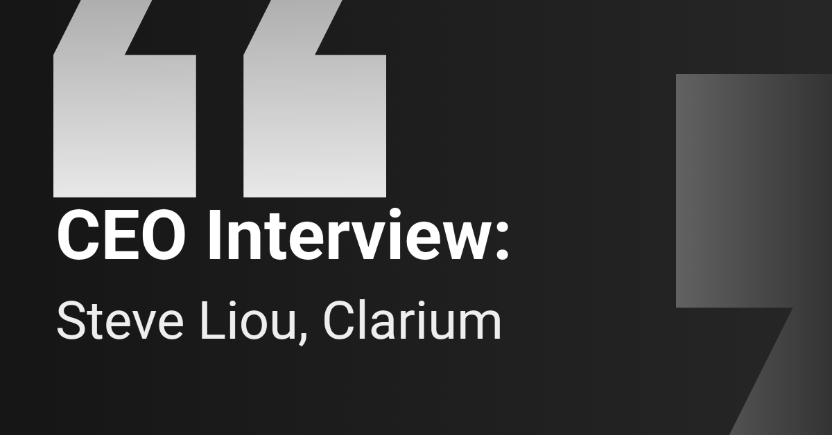 CEO Interview: Clarium