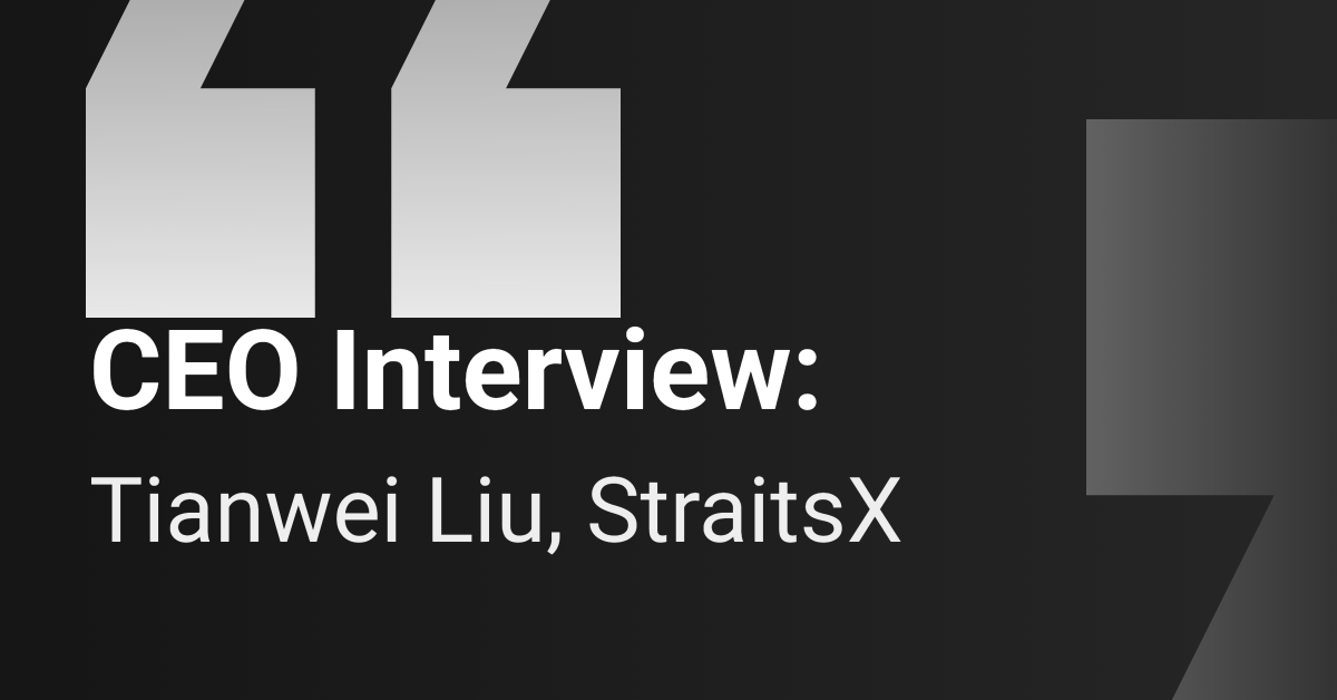 CEO Interview: StraitsX